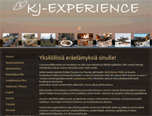 Tablet Screenshot of kj-experience.com